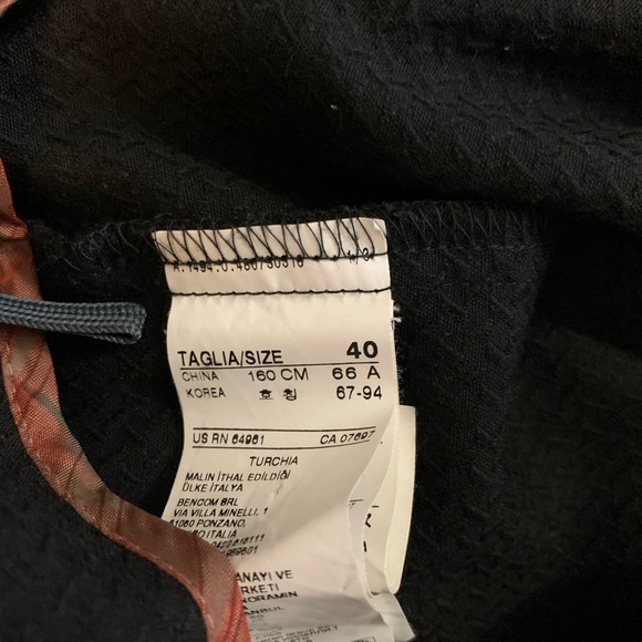 Gorgeous Black Skirt Suit SISLEY SZ 40 US SZ 4 🔥🔥🔥🔥 - Picture 16 of 16